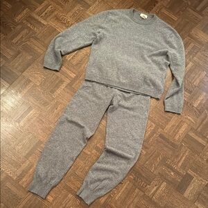 H&M 100% Cashmere sweater and joggers jogging set